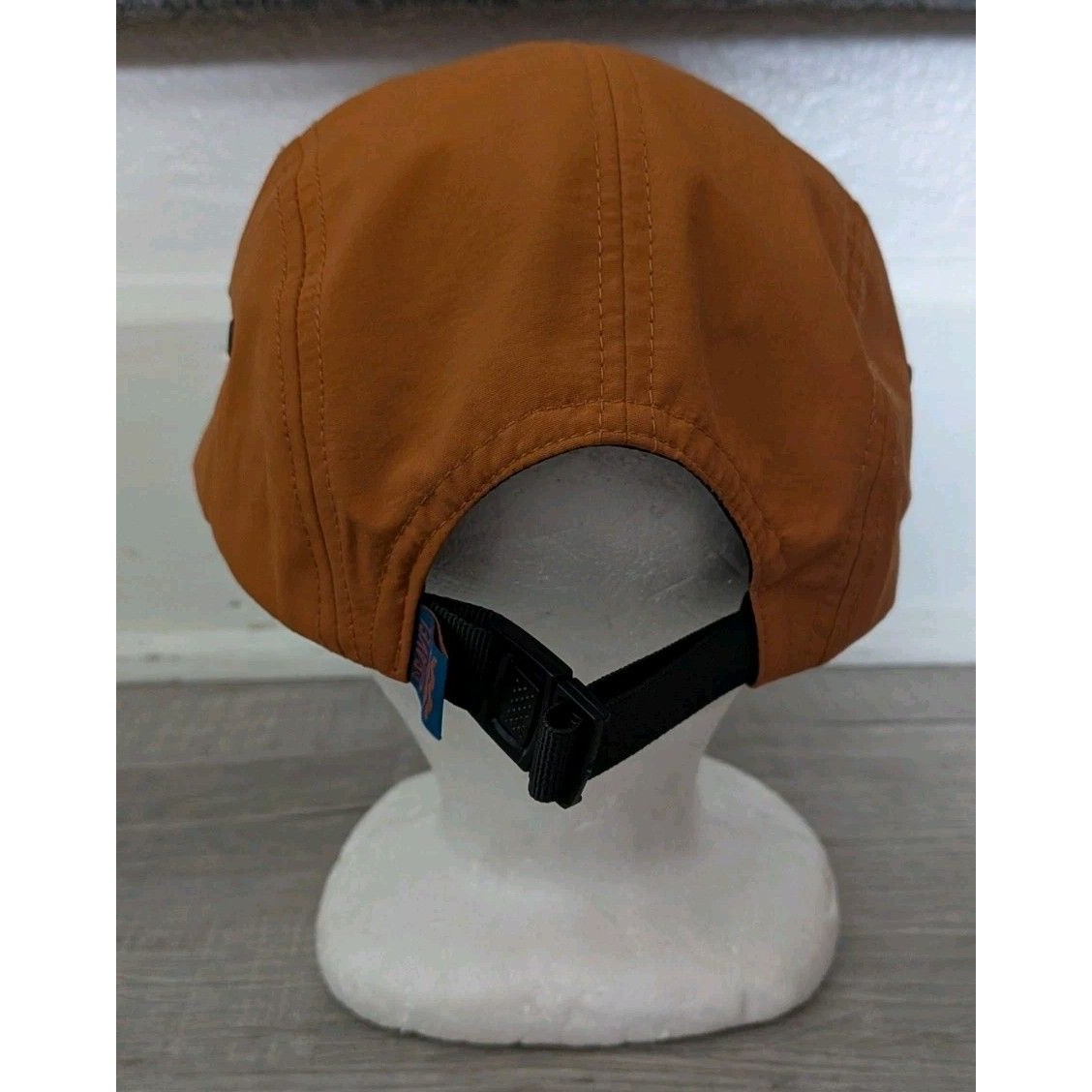 Gravel Travel For The Story Hat 5 Panel Nylon Strapback Orange — image 4 of 7